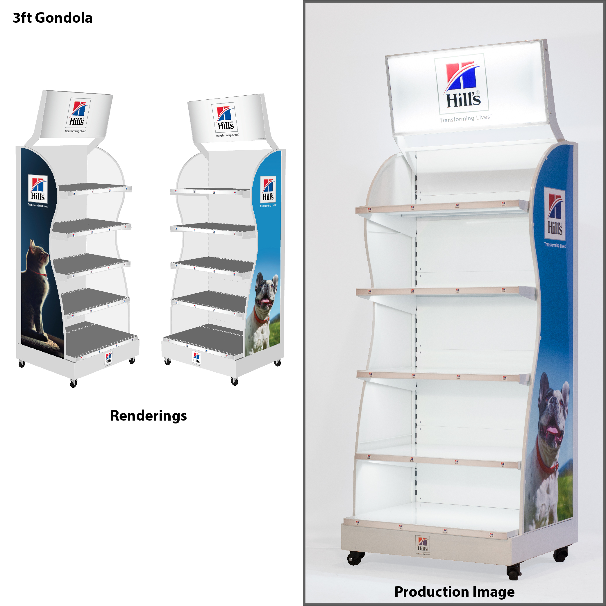 Hill's Pet Gondola Displays - T.Mak's International Inc.